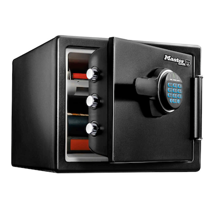 Artikelbild für Master Lock® Tresor LFW082FTC schwarz 41,5 x 49,1 x 34,8 cm, Artikelnummer 810626