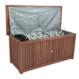 Artikelbild 1 für Garden Pleasure Washington Gartenbox 236,0 l braun 133,0 x 55,0 x 58,0 cm, 1 St., Artikelnummer 754762