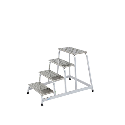 Artikelbild 3 für KRAUSE Montagetritt STABILO silber 4 Stufen, H: 81,0 cm, Artikelnummer 567622