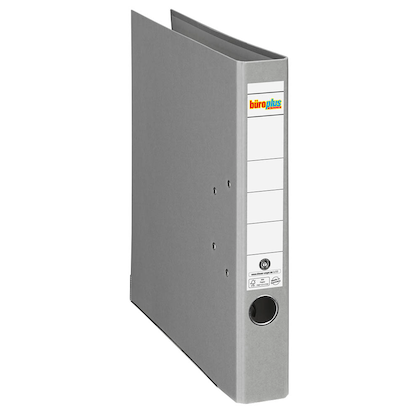 Artikelbild 2 für büroplus Ordner grau Karton 5,0 cm DIN A4, 1 St., Artikelnummer 154575