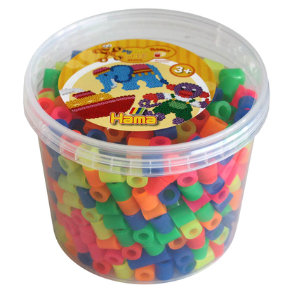 Artikelbild für Hama® Bügelperlen mehrfarbig, Neon 600 St., Artikelnummer 192066
