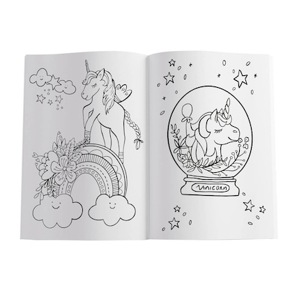 Artikelbild 2 für Pelikan Einhorn mit Sticker Malbuch, 1 St., Artikelnummer 207748