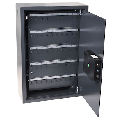 Artikelbild 4 für pavo Schlüsseltresor grau mit 150 Haken, Elektronikschloss, 38,0 x 15,0 x 55,0 cm, 1 St., Artikelnummer 557722