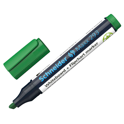 Artikelbild für Schneider Maxx 293 Whiteboard- und Flipchart-Marker grün 2,0 - 5,0 mm, 1 St., Artikelnummer 752236