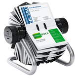 Artikelbild 1 für DURABLE Visitenkarten-Rollkartei Visifix silber, für 560 Visitenkarten, Artikelnummer 134569