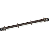 Artikelbild 1 für EICHNER Ringbuchmechanik DIN A4 silber magnetisch, 1 St., Artikelnummer 277733