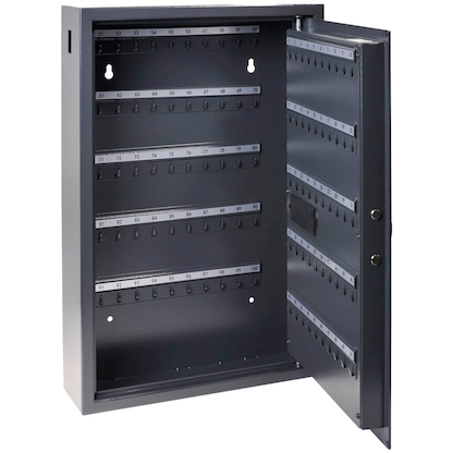 Artikelbild 4 für pavo Schlüsseltresor grau mit 100 Haken, Elektronikschloss, 41,0 x 12,0 x 60,0 cm, 1 St., Artikelnummer 557715