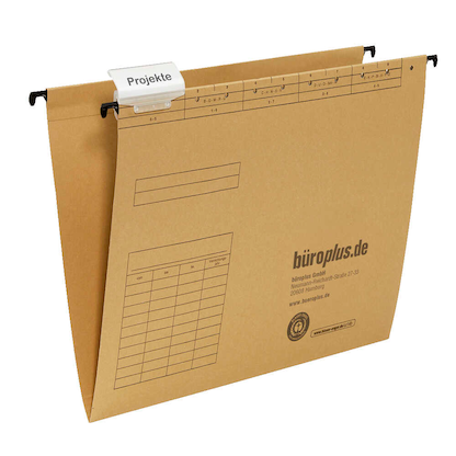 Artikelbild für büroplus Hängemappen braun, 25 St., Artikelnummer 148585
