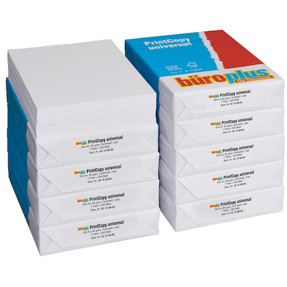 Artikelbild 8 für büroplus Kopierpapier PrintCopy universal DIN A4 80 g/qm 500 Blatt, Artikelnummer 421008