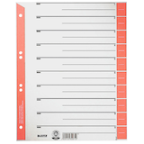 Artikelbild 1 für LEITZ Trennblätter 1652 DIN A4 1-0 rot, 230 g/qm, 100 St., Artikelnummer 819995