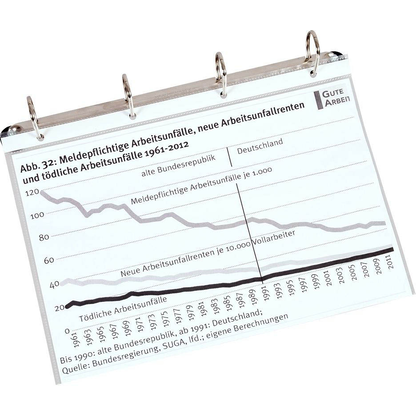 Artikelbild 2 für EICHNER Ringbuchmechanik DIN A4 silber magnetisch, 1 St., Artikelnummer 277733