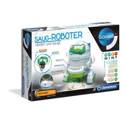 Artikelbild für Clementoni Experimentierkasten Saug-Roboter mehrfarbig, Artikelnummer 561249