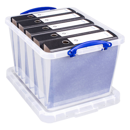 Artikelbild 3 für Really Useful Box Aufbewahrungsboxen 3x 40,0 l transparent 50,0 x 39,5 x 31,5 cm, 3 St., Artikelnummer 882367
