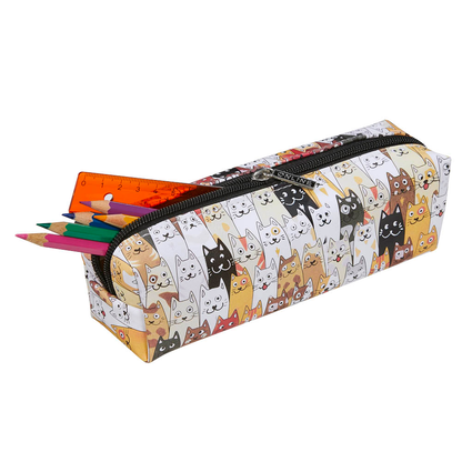 Artikelbild für ONLINE® Schlampermäppchen Fluffy Cats Motiv, 22,0 x 7,0 cm, Artikelnummer 237897