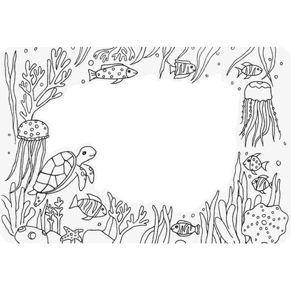 Artikelbild 7 für HEYDA Bastelset Karton-Theater Seaworld mehrfarbig, Artikelnummer 777787