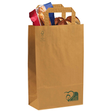 Artikelbild 1 für VP Papier-Tragetaschen braun 22,0 x 36,0 cm, 50 St., Artikelnummer 153609