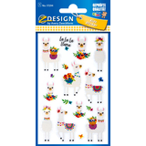 Artikelbild 1 für AVERY Zweckform Aufkleber 57294 Lama, 16 Etiketten, Artikelnummer 288003
