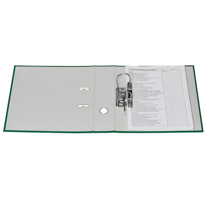 Artikelbild 6 für DONAU Klassik Ordner grün Karton 7,5 cm DIN A4, 1 St., Artikelnummer 183962