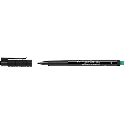 Artikelbild 2 für FABER-CASTELL MULTIMARK 1513 Folienstift schwarz 1,0 mm permanent, 1 St., Artikelnummer 749362
