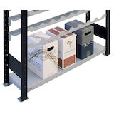 Artikelbild 1 für SCHULTE Stahlfachboden silber 100,0 x 25,0 cm, 1 St., Artikelnummer 855686