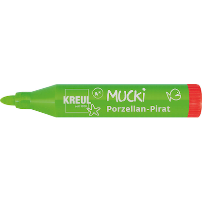 Artikelbild 7 für KREUL MUCKI Pirat Porzellanstifte farbsortiert 2,0 - 5,0 mm, 5 St., Artikelnummer 114909