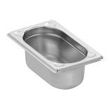 Artikelbild 1 für Bartscher GN-Behälter Basic Line 1/9 silber 0,6 l, 1 St., Artikelnummer 427254