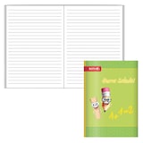 Artikelbild 1 für ROTH Schulheft Hurra Schule Lineatur 51 liniert DIN A6 ohne Rand, 32 Blatt, 1 St., Artikelnummer 580666