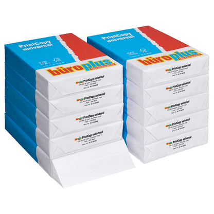 Artikelbild 10 für büroplus Kopierpapier PrintCopy universal DIN A4 80 g/qm 500 Blatt, Artikelnummer 421008