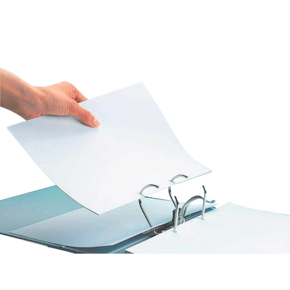 Artikelbild 8 für LEITZ 1080 Ordner schwarz marmoriert Karton 8,0 cm DIN A4, 1 St., Artikelnummer 652354