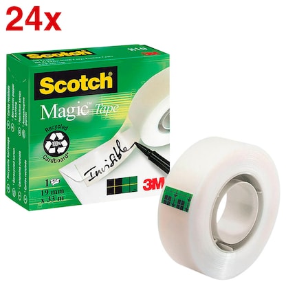 Artikelbild für Scotch Magic™ Tape Klebefilm matt 19,0 mm x 33,0 m 24 Rollen, Artikelnummer 730777