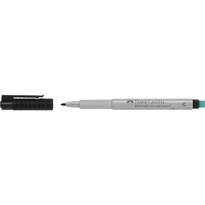 Artikelbild für FABER-CASTELL MULTIMARK Folienstift schwarz 1,0 mm non-permanent, 1 St., Artikelnummer 749372