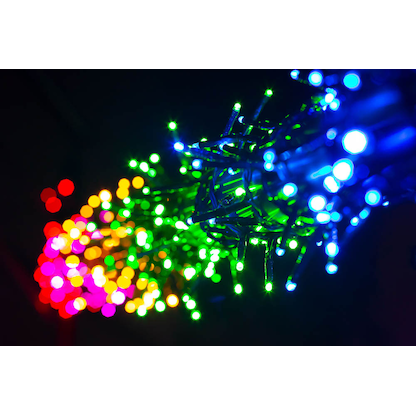 Artikelbild 2 für Idena Galaxy 800er LED Lichterkette grün 1,75 m, 1 St., Artikelnummer 761777