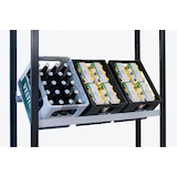 Artikelbild 1 für SCHULTE Fachboden für Getränkekistenregal silber 100,0 x 30,0 cm, 1 St., Artikelnummer 855813