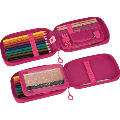 Artikelbild 5 für BRUNNEN Federmäppchen befüllt s'maepp Colour Code tulip pink 17-teilig, 20,0 x 4,5 cm, Artikelnummer 778128