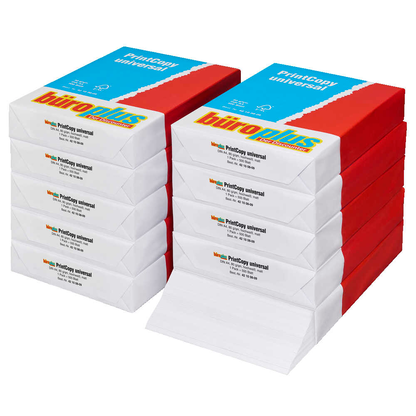 Artikelbild 2 für büroplus Kopierpapier PrintCopy universal DIN A4 80 g/qm 500 Blatt, Artikelnummer 421008
