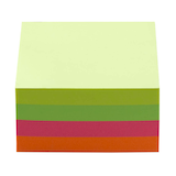 Artikelbild 1 für dots neon Haftnotizen farbsortiert, 1 Würfel, Artikelnummer 221984