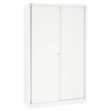 Artikelbild 1 für BISLEY Schiebetürenschrank Cito, SD12194S696 verkehrsweiß 4 Fachböden 120,0 x 43,0 x 198,0 cm, Artikelnummer 272373