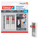 Artikelbild 1 für tesa Klebeschraube für max. 1,0 kg, 2,4 x 6,4 cm, 2 St., Artikelnummer 399028
