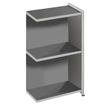 Artikelbild 1 für Kerkmann Aktenregal Lago anthrazit 39,0 x 38,0 x 78,0 cm, 1 St., Artikelnummer 388090