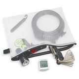 Artikelbild 1 für FolderSys Reißverschlussbeutel DIN B5 transparent/schwarz 0,20 mm, 1 St., Artikelnummer 592537