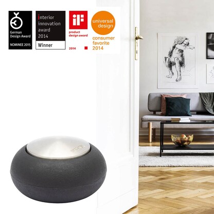 Artikelbild 5 für WAGNER® design yourself EH 5176 Türstopper Zinkdruckguss, Kautschuk Ø 5,4 cm, Artikelnummer 419576