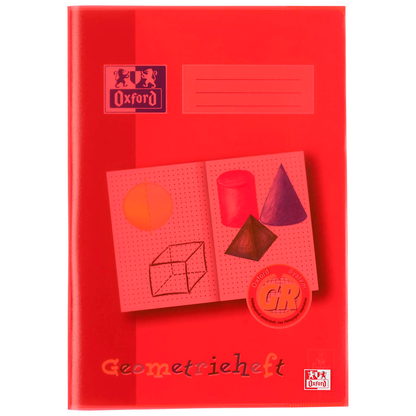 Artikelbild für OXFORD Heftumschlag rot Kunststoff DIN A4, 1 St., Artikelnummer 592107