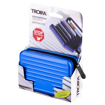 Artikelbild 4 für TROIKA® Kreditkartenetui KARTENKOFFER blau 7,0 x 10,5 cm, 1 St., Artikelnummer 665949