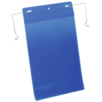 Artikelbild für DURABLE Drahtbügeltaschen blau A4, 50 St., Artikelnummer 556629