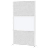 Artikelbild 1 für MAUL Akustik-Trennwand MAULconnecto 9613002, hellgrau, weiß 100,0 x 182,0 cm, 1 St., Artikelnummer 156739