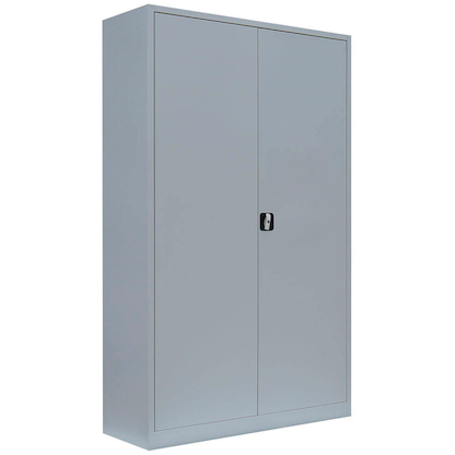 Artikelbild für LÜLLMANN Stahlschrank 530370 lichtgrau 4 Fachböden 120,0 x 42,2 x 195,0 cm, aufgebaut, 1 St., Artikelnummer 182859