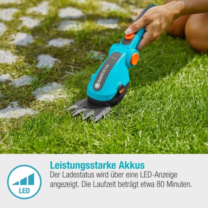 Artikelbild 6 für GARDENA ComfortCut Li Akku-Strauch- und Grasschere 3,6 V, Artikelnummer 212508