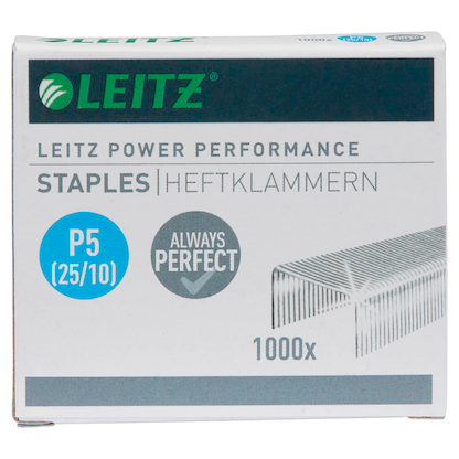 Artikelbild 5 für LEITZ Heftklammern 5574 25/10, 1.000 St., Artikelnummer 863175