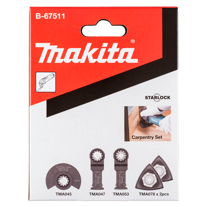 Artikelbild 2 für makita B-67511 Segment- und Tauchsägeblätter-Set 5 St., 5 St., Artikelnummer 932741