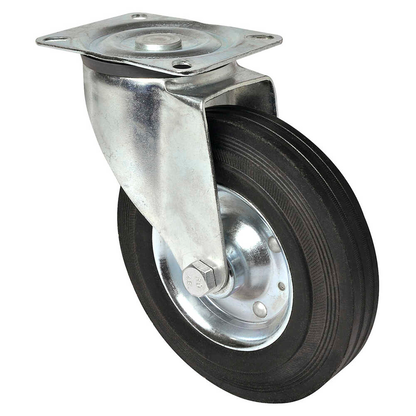 Artikelbild 2 für WAGNER® design yourself Transportgeräte-Lenkrolle RO 6200 silber, Artikelnummer 418307